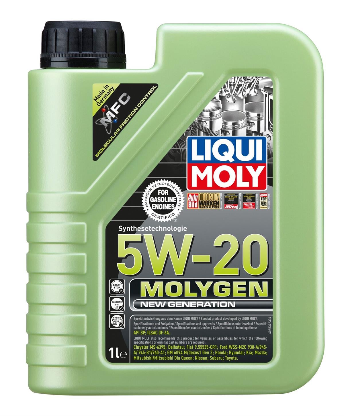 Molygen New Generation 5W-20 1 l (BENZİNLİ ARAÇLAR)
