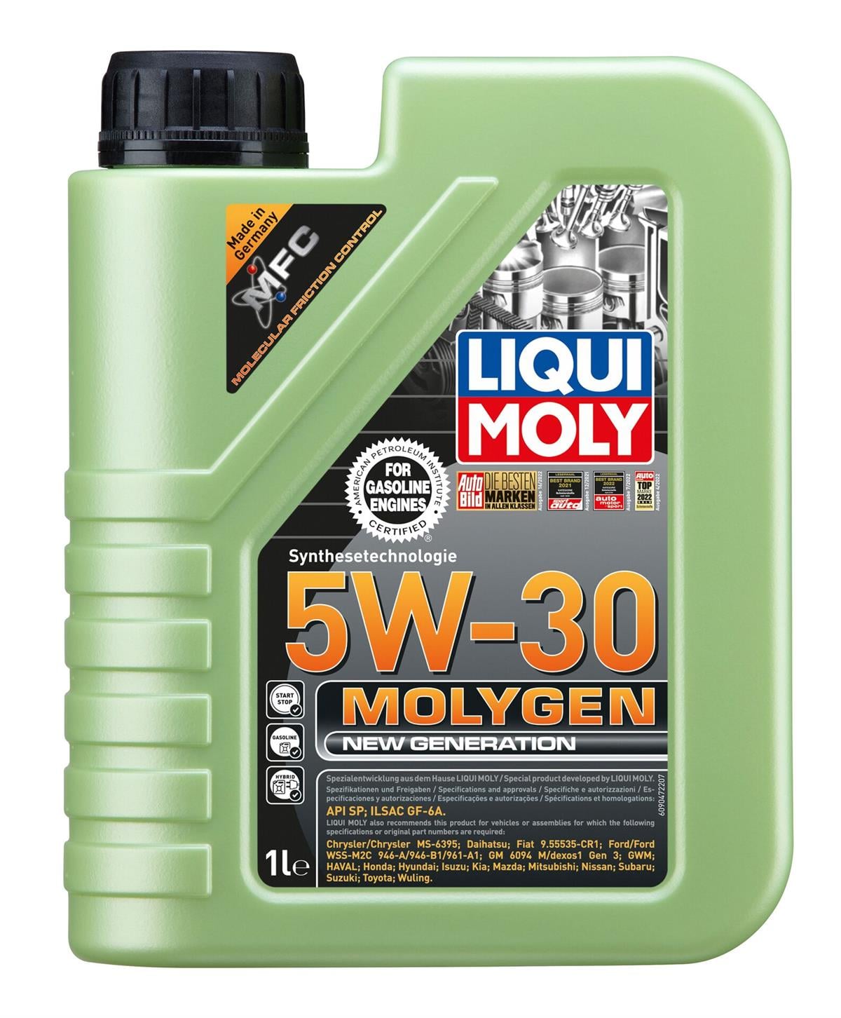 Molygen New Generation 5W-30 1 l (BENZİNLİ ARAÇLAR)