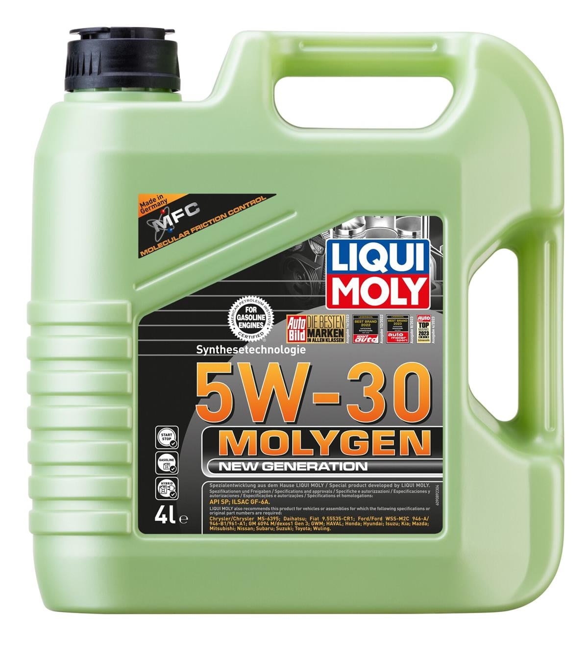 Molygen New Generation 5W-30 4 l (BENZİNLİ ARAÇLAR)