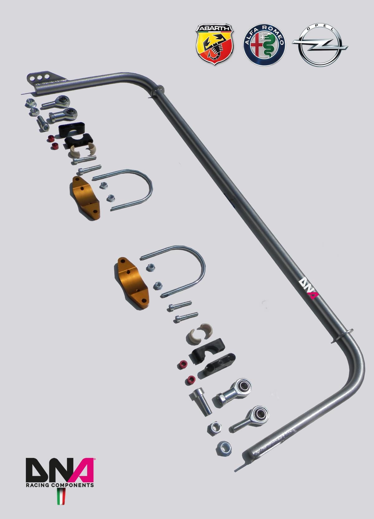 Opel Corsa D ‐ E Rear Adj. Torsion Bar Kit ( Pc0167 )