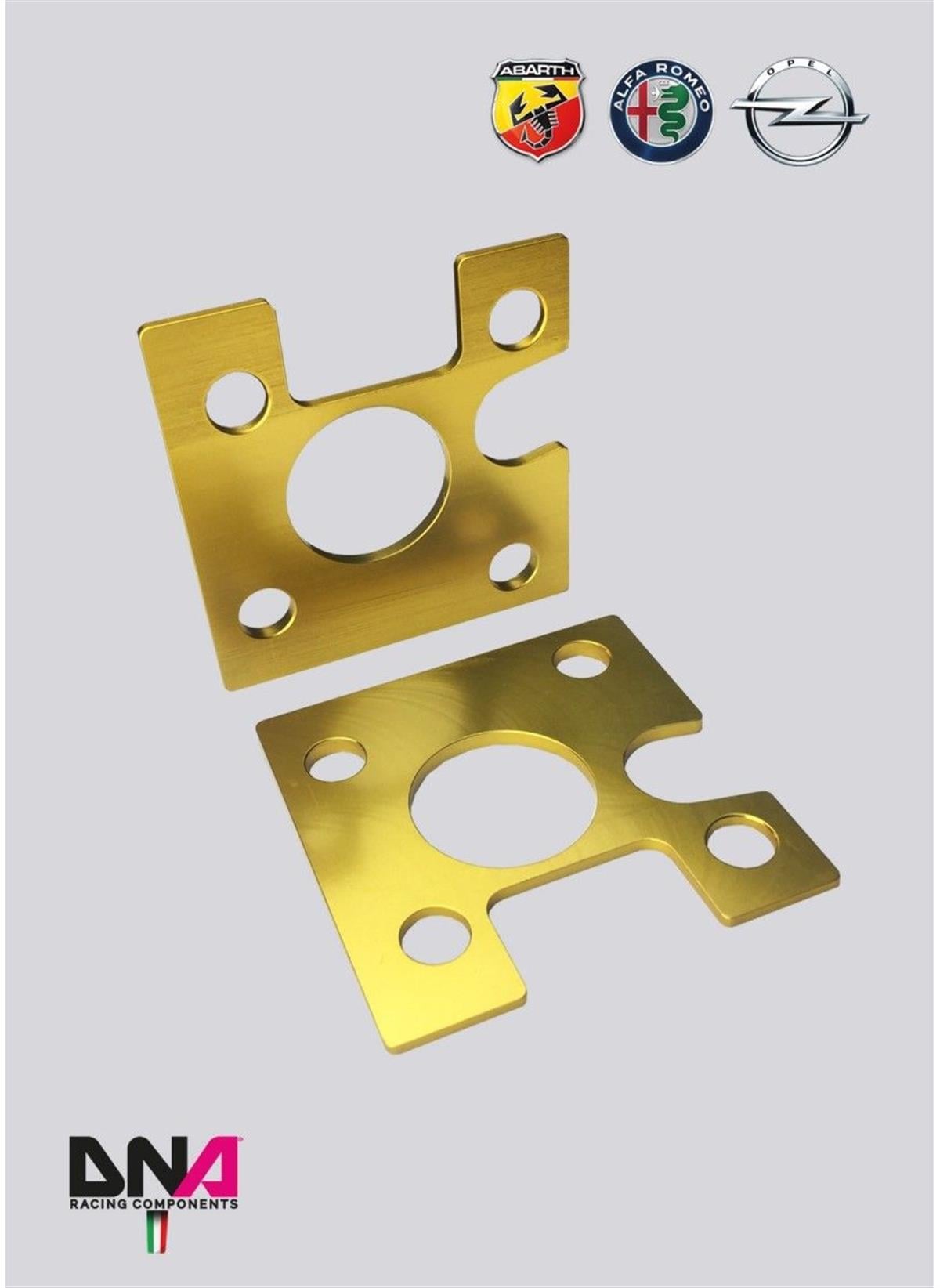 Opel Corsa D ‐ E Rear Negative Camber Plates Kit ( Pc0080 )