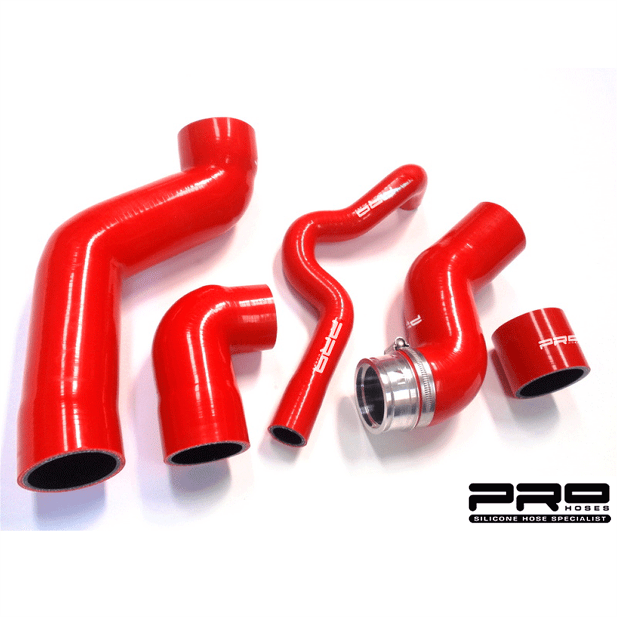 PRO HOSES BOOST HOSE KIT STAINLESS CLIPS (SKODA OCTAVIA VRS 1.8T-ATMPER152)