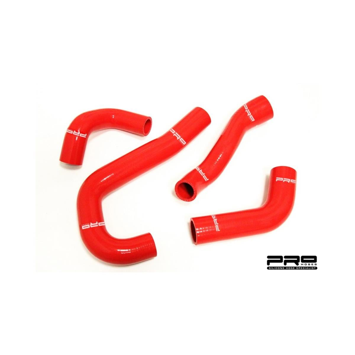 PRO HOSES FOUR PIECE BOOST HOSE KIT STAINLESS CLIPS  (FORD FIESTA MK6 1.6 TDCI-ATMPER007)