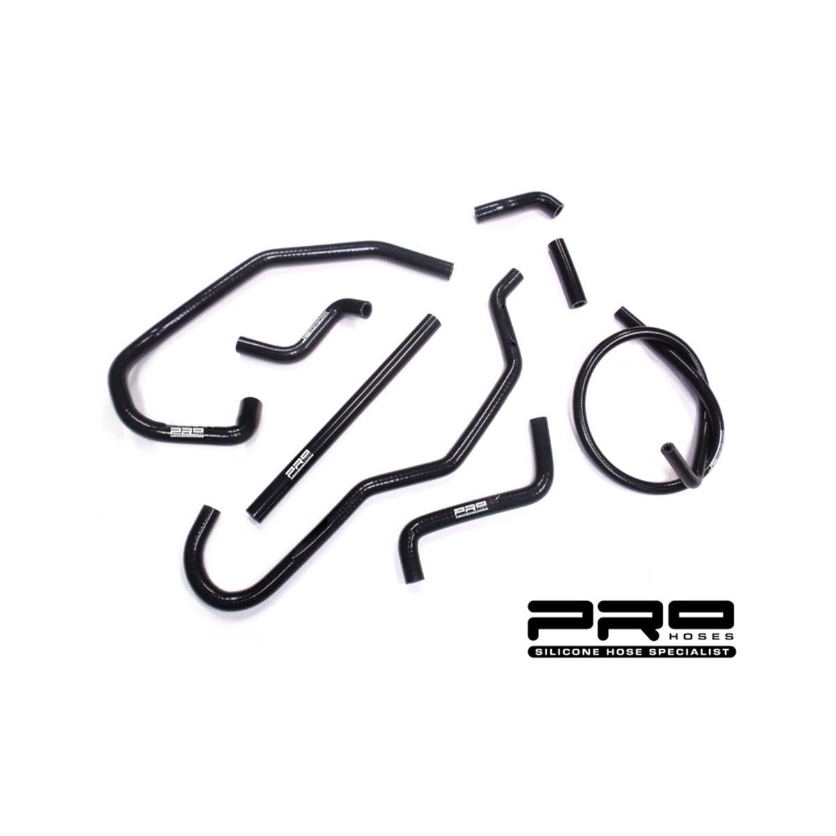PRO HOSES SEVEN PIECE AUXILIARY COOLANT HOSE KIT NO CLIPS (FORD FIESTA ST150-ATMPER004)