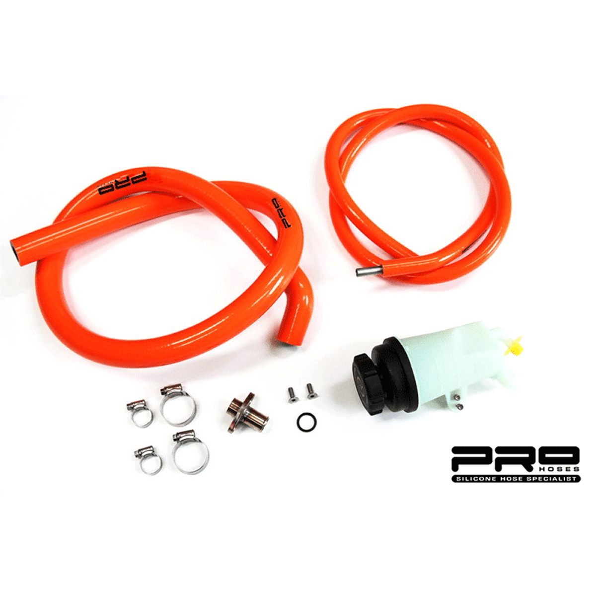 PRO HOSES STEERING RESERVOIR RELOCATION KIT  (FORD FIESTA ST150-PH/POWFO2)