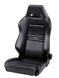 RECARO Expert S  -  Siyah suni deri 