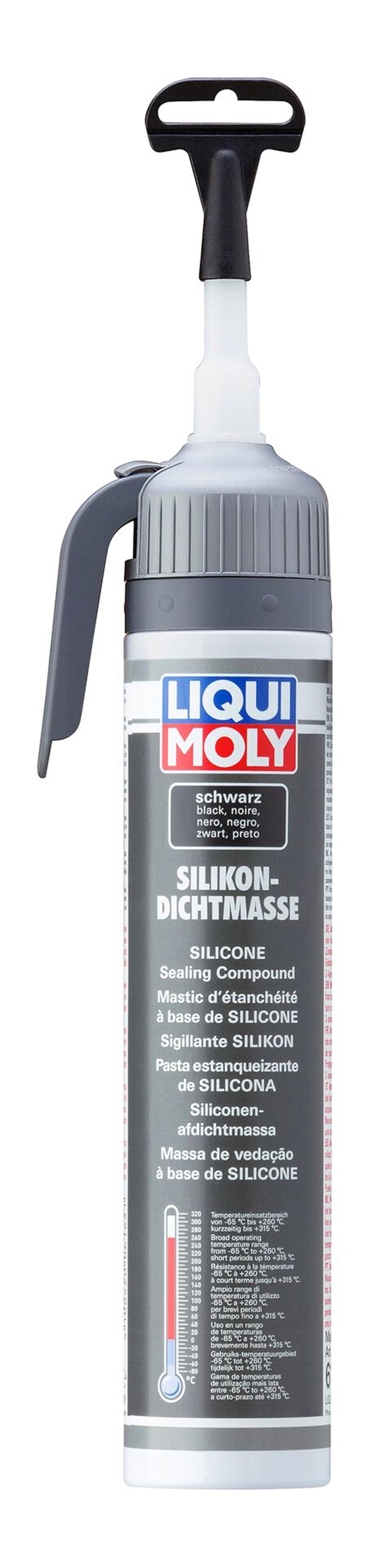 SILIKON SIVI CONTA SİYAH 200 ml