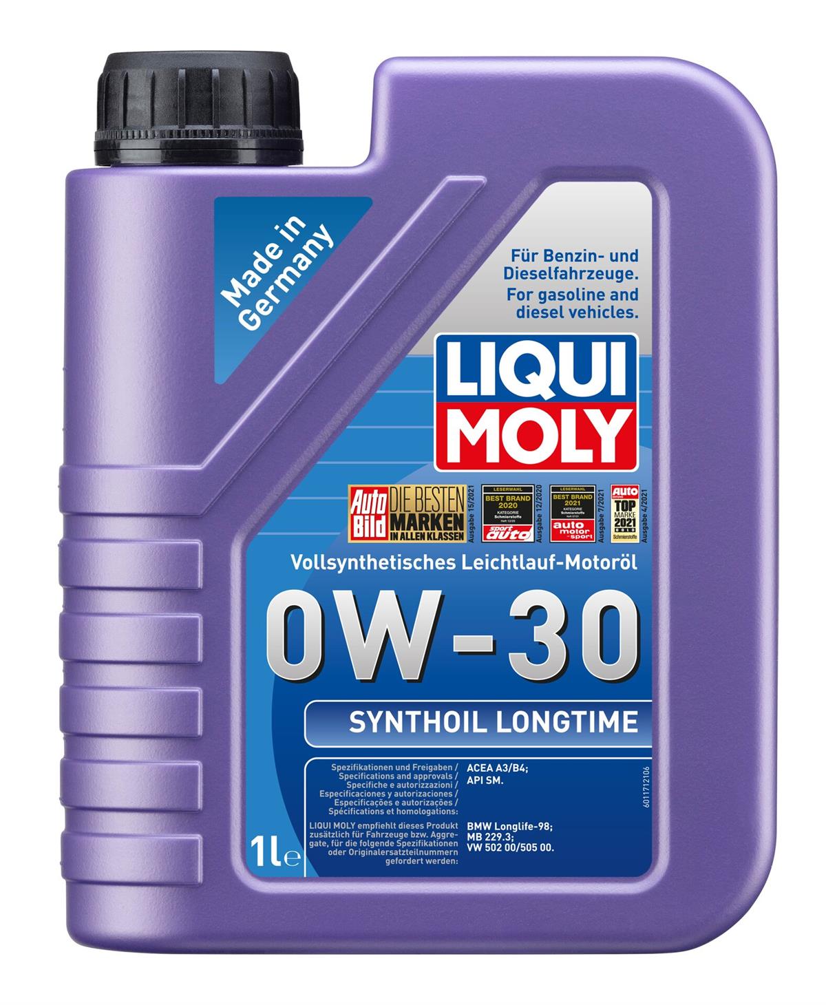 Synthoil Longtime 0W-30 1 l