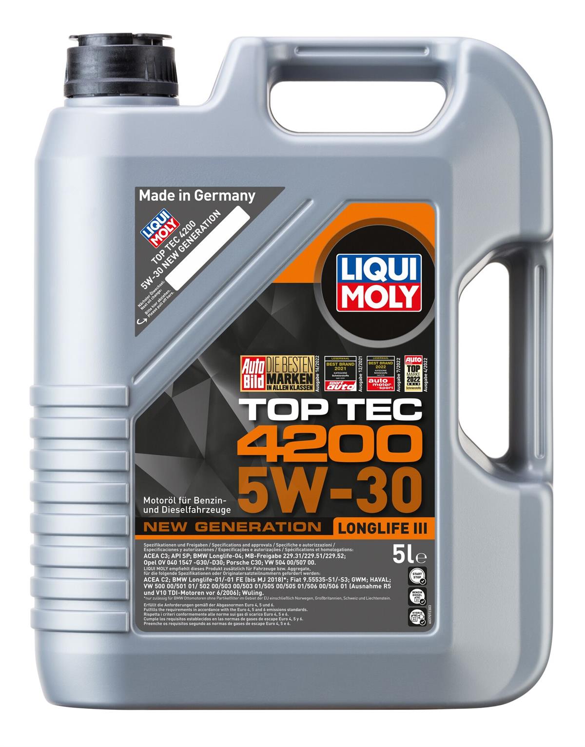 Top Tec 4200 5W-30 New Generation 5 l