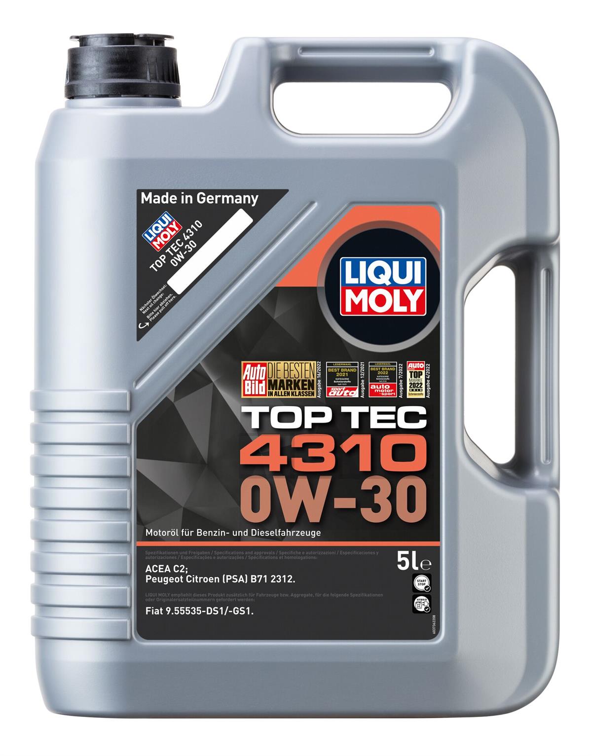 Top Tec 4310 0W-30 5 l