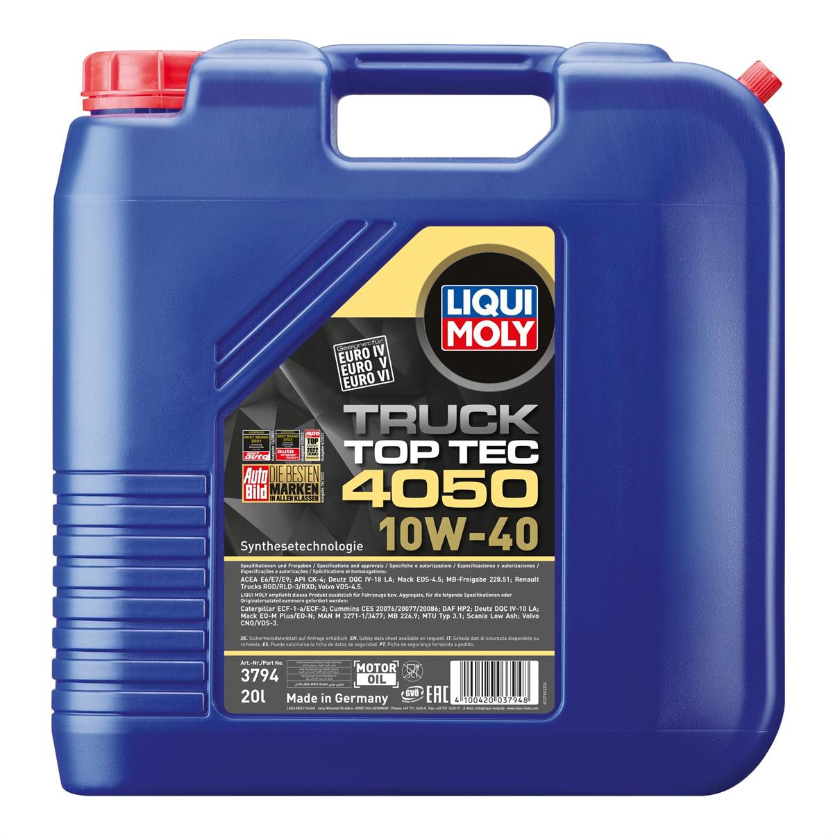 Top Tec Truck 4050 20 l