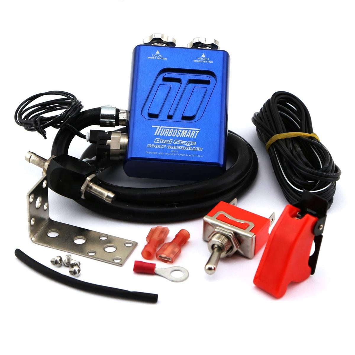 TURBOSMART DUAL STAGE BOOST CONTROLLER V2 BLUE (TS-0105-1101)