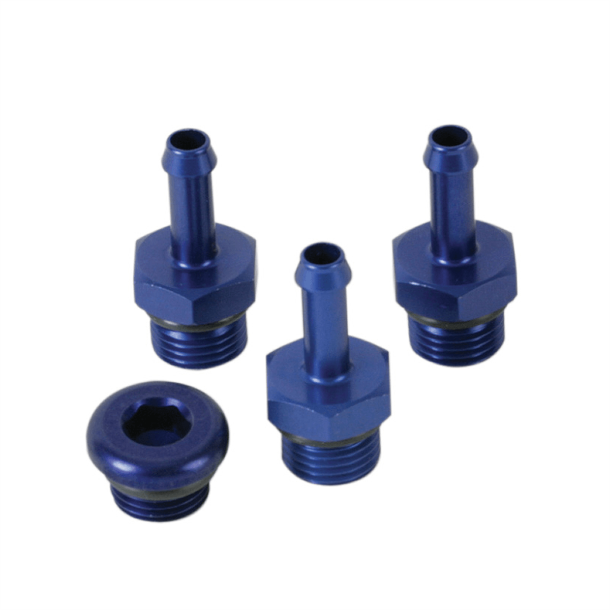 TURBOSMART FPR FITTING KIT- 6 AN - MALE/MALE (TS-0402-1111 )