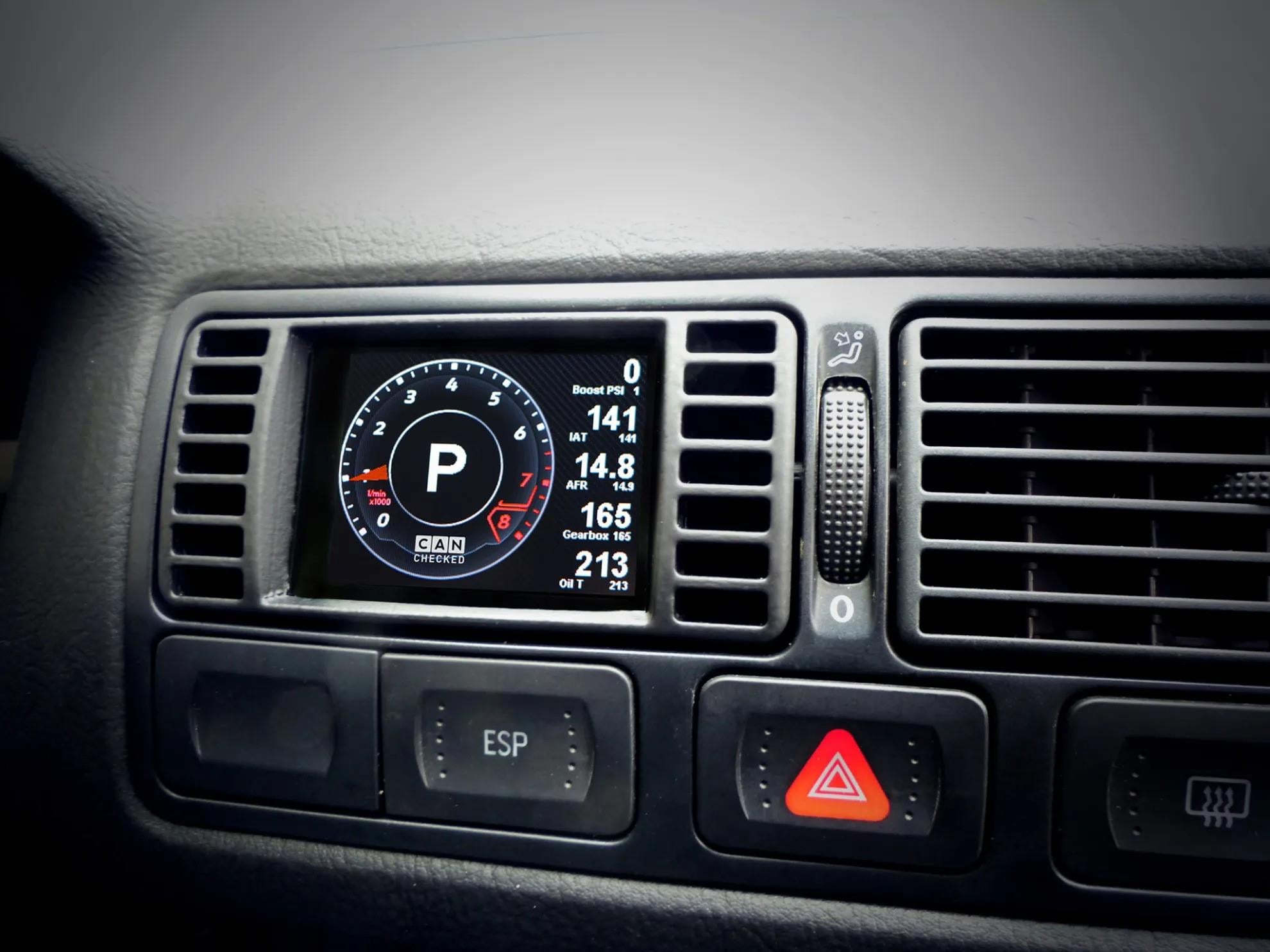 VW Golf MK4 FL LHD 52mm bezel for MFD15 ( CC62007 )