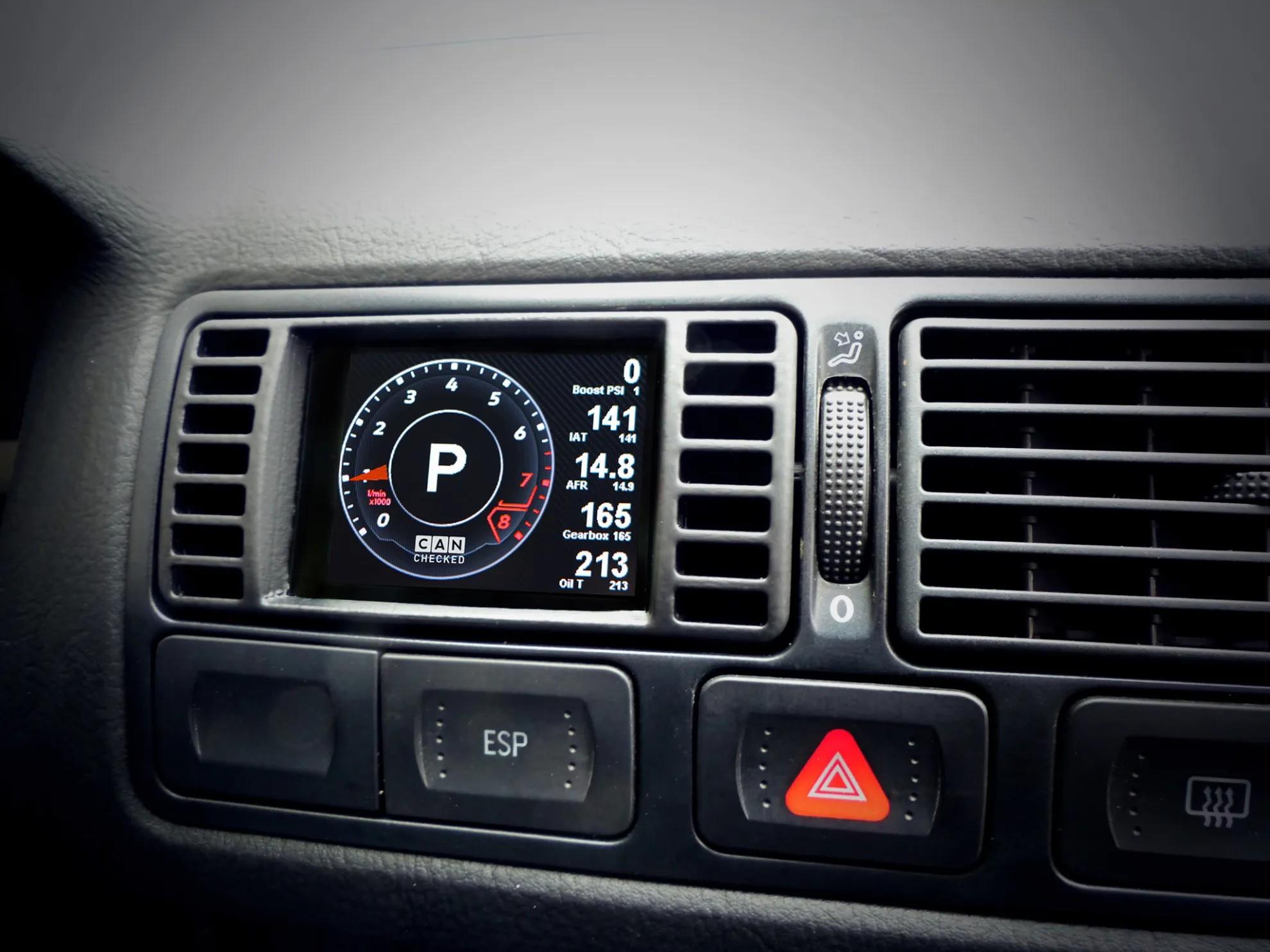 VW Golf MK4 (Typ 1J) vFL LHD/RHD 52mm bezel for MFD15 ( CC62006 )