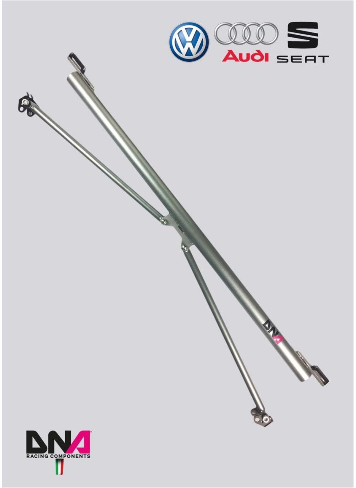 Vw Golf Vii Rear Strut Bar With Tie Rods Kit ( Pc1557 )