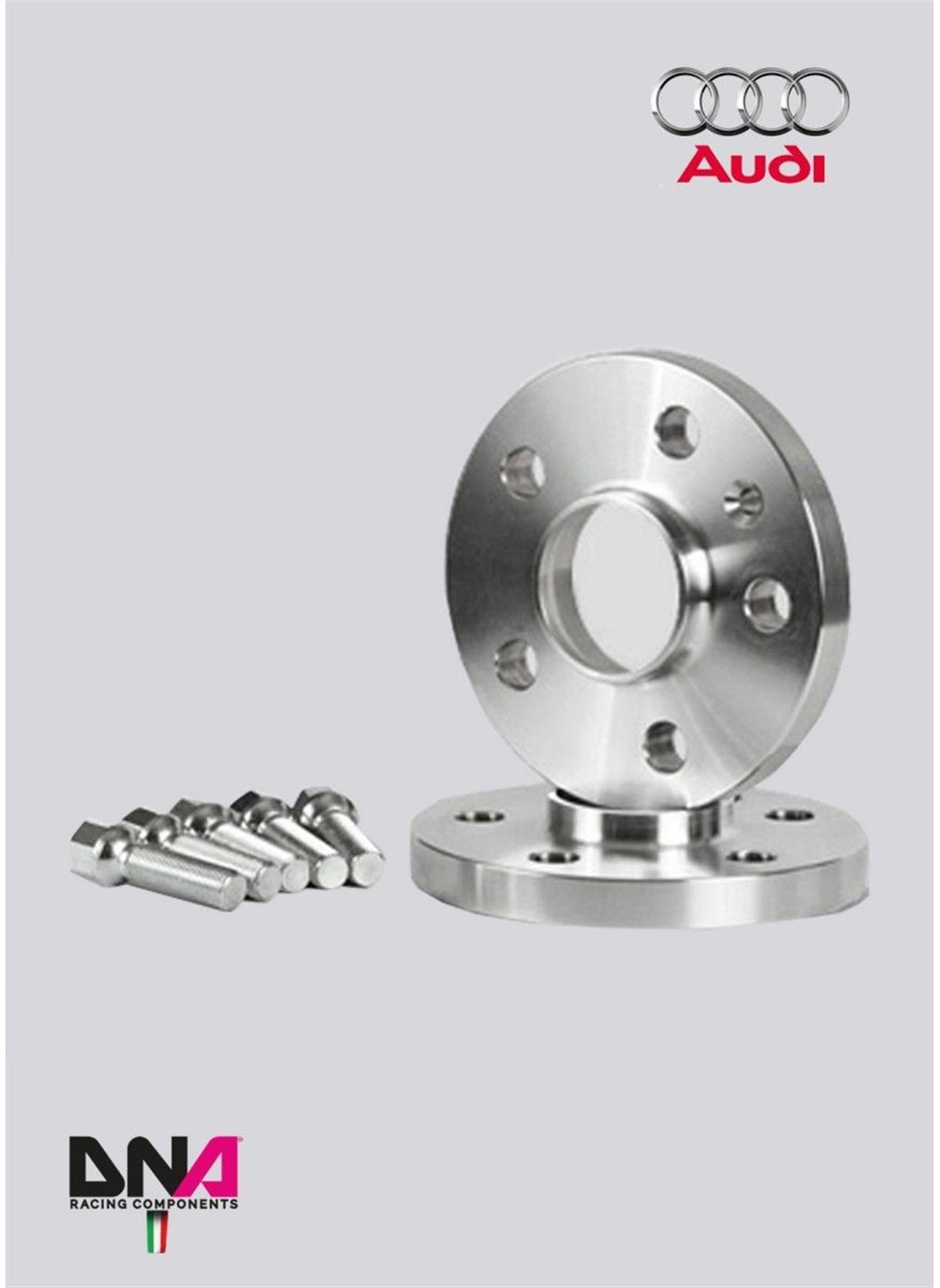 Vw Scirocco Iii Wheel Spacers (Pair) 20 Mm + Bolts Kit ( Pc1296 )