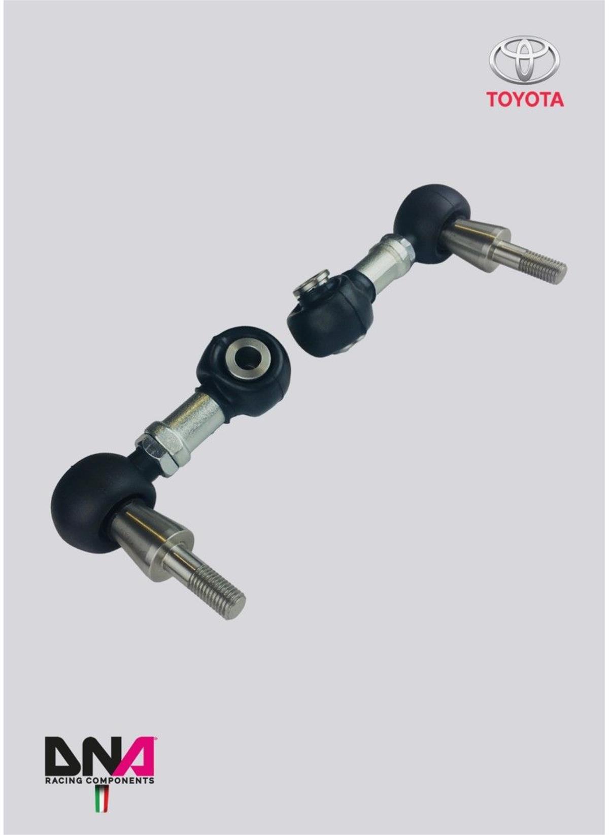 Yaris Gr Rear Sway Bar Tie Rods On Uniball Kit ( Pc1611 )