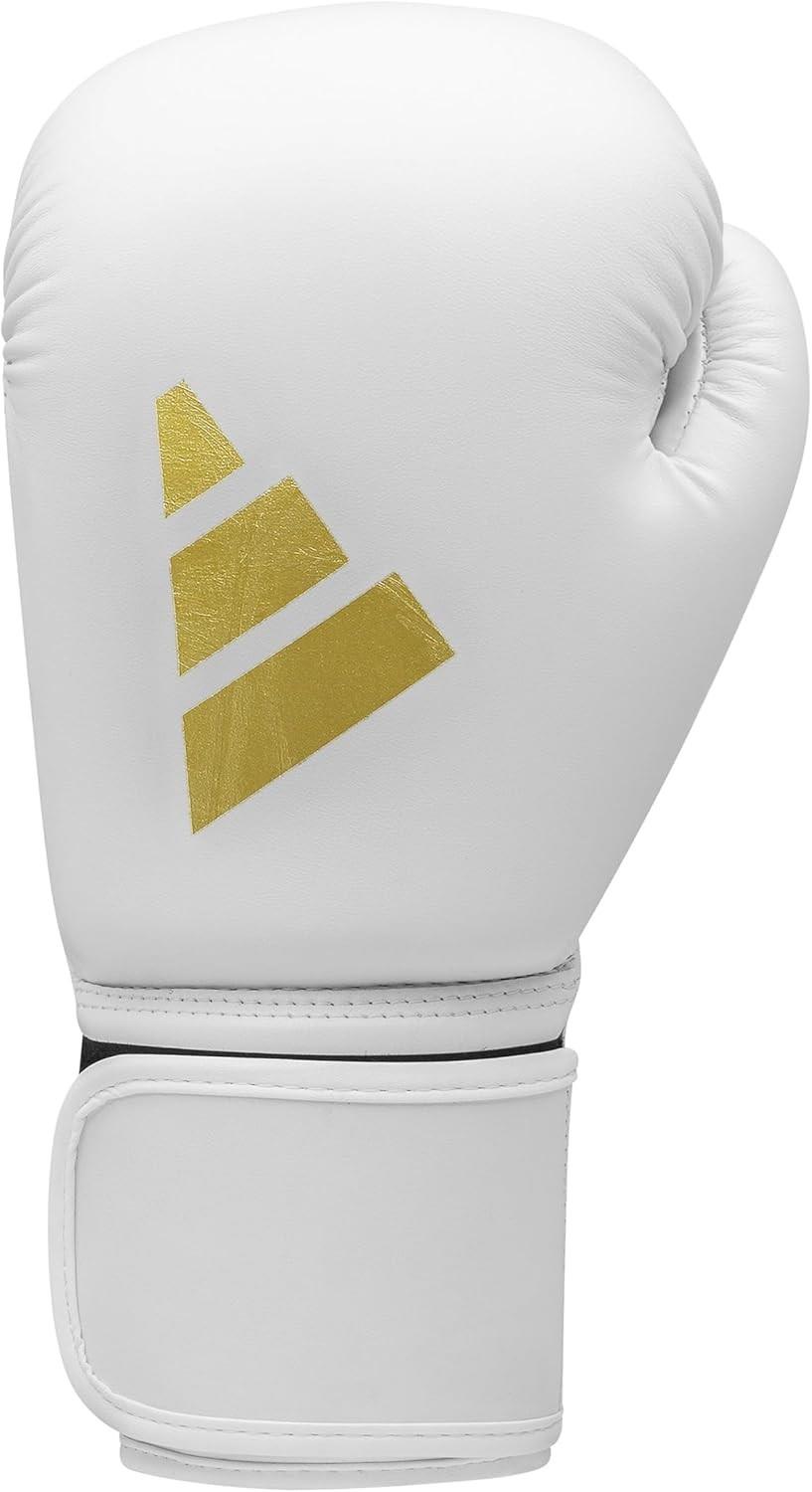 Adidas ADISBG50 Speed 50 Boks Eldiveni Kick Boks Eldiveni Beyaz Altın Yeni Seri