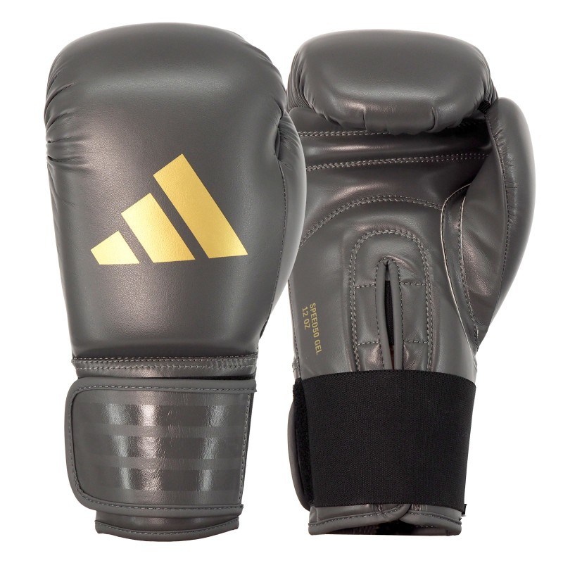 Adidas ADISBG50 Speed 50 Boks Eldiveni Füme/Gold