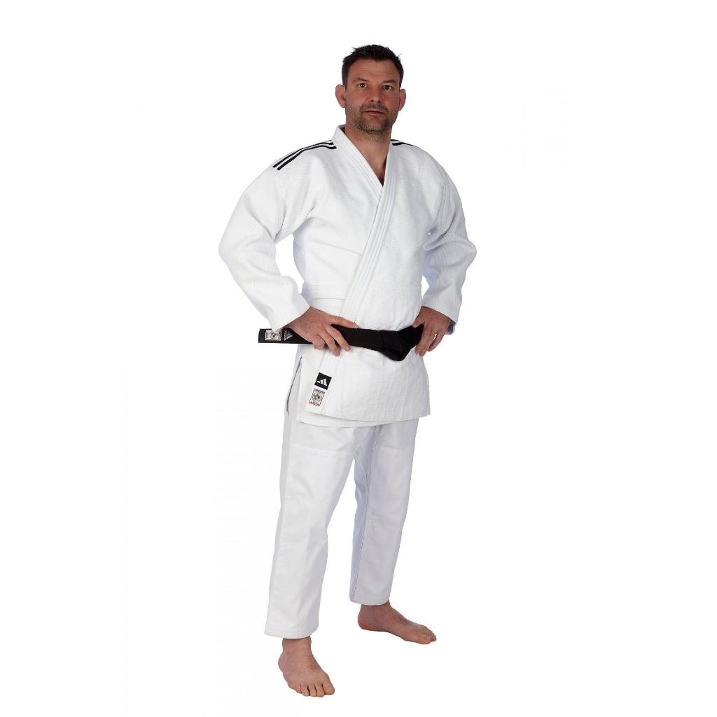 Adidas Champion III IJF Onaylı Judo Elbisesi Beyaz Judogi