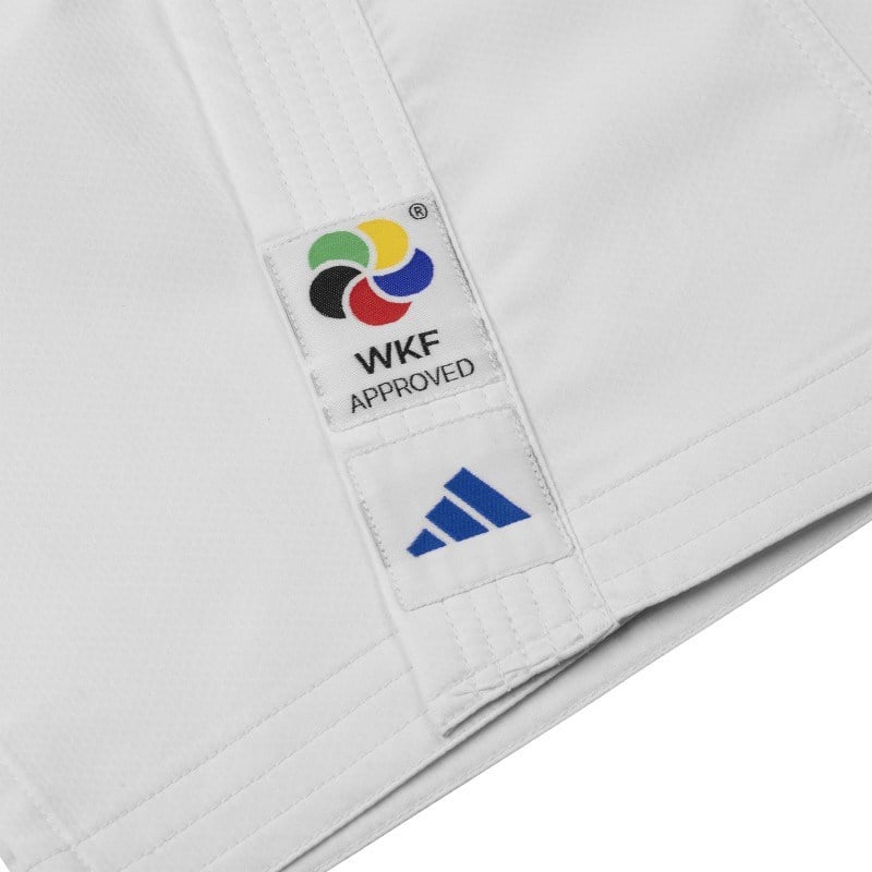 Adidas K250KIT WKF Onaylı Senko Karate Kumite Elbisesi Seti (2 Üst - 1 Pantolon)