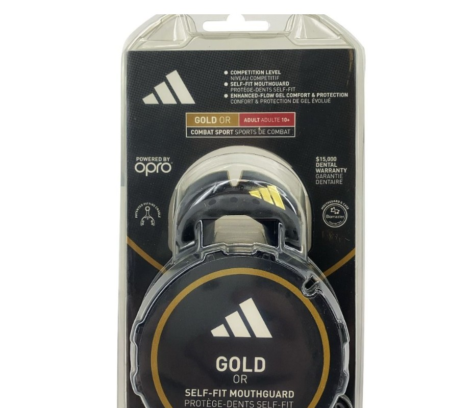 Adidas Opro ADIBP35 Gold Dişlik Siyah