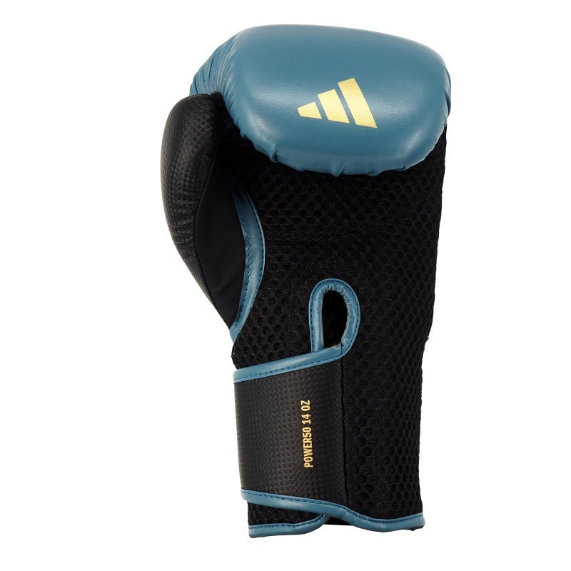 Adidas PWR50TG Power 50 Boks Eldiveni Mavi/Altın