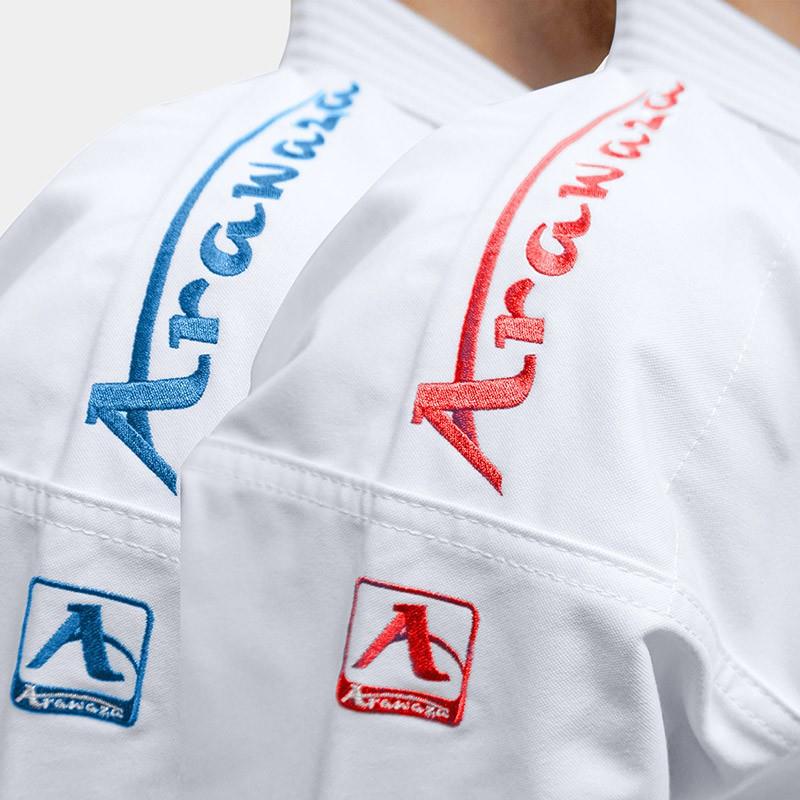 Arawaza WKF Onaylı Premier Leage Black Diamond 2 Ceket + 1 Pantolon Combo Kit Kata Elbisesi