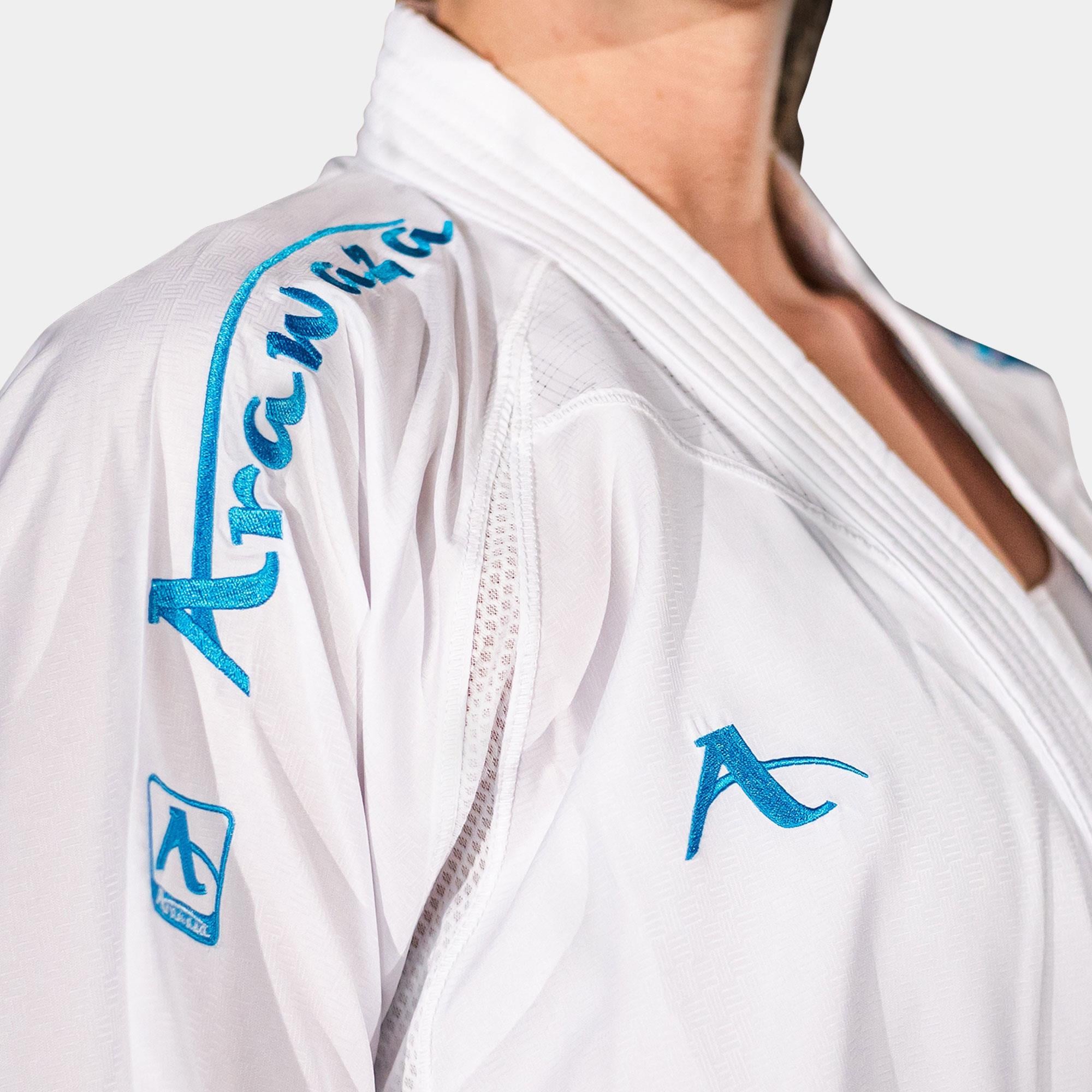 Arawaza WKF Onaylı Premier Leage Onyx Oxygen Combo Kit Kumite Elbisesi