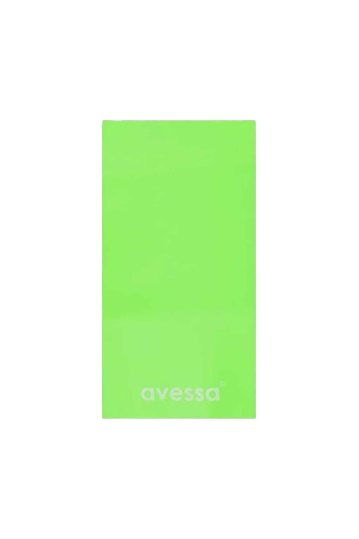 Avessa Pilates Bandı Orta Sert 0.4 MM Yeşil