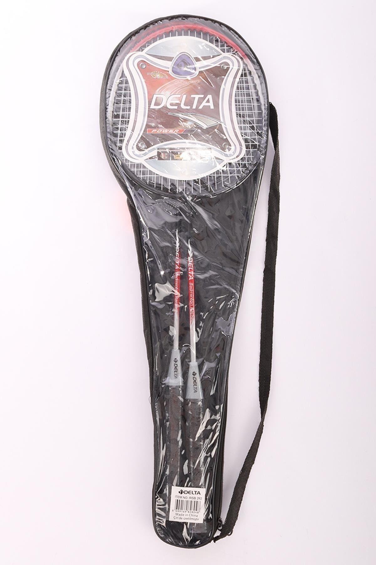 Delta 2 Adet Badminton Raketi Ve Deluxe Badminton Çantası Çiftler İçin Badminton Seti BDM292