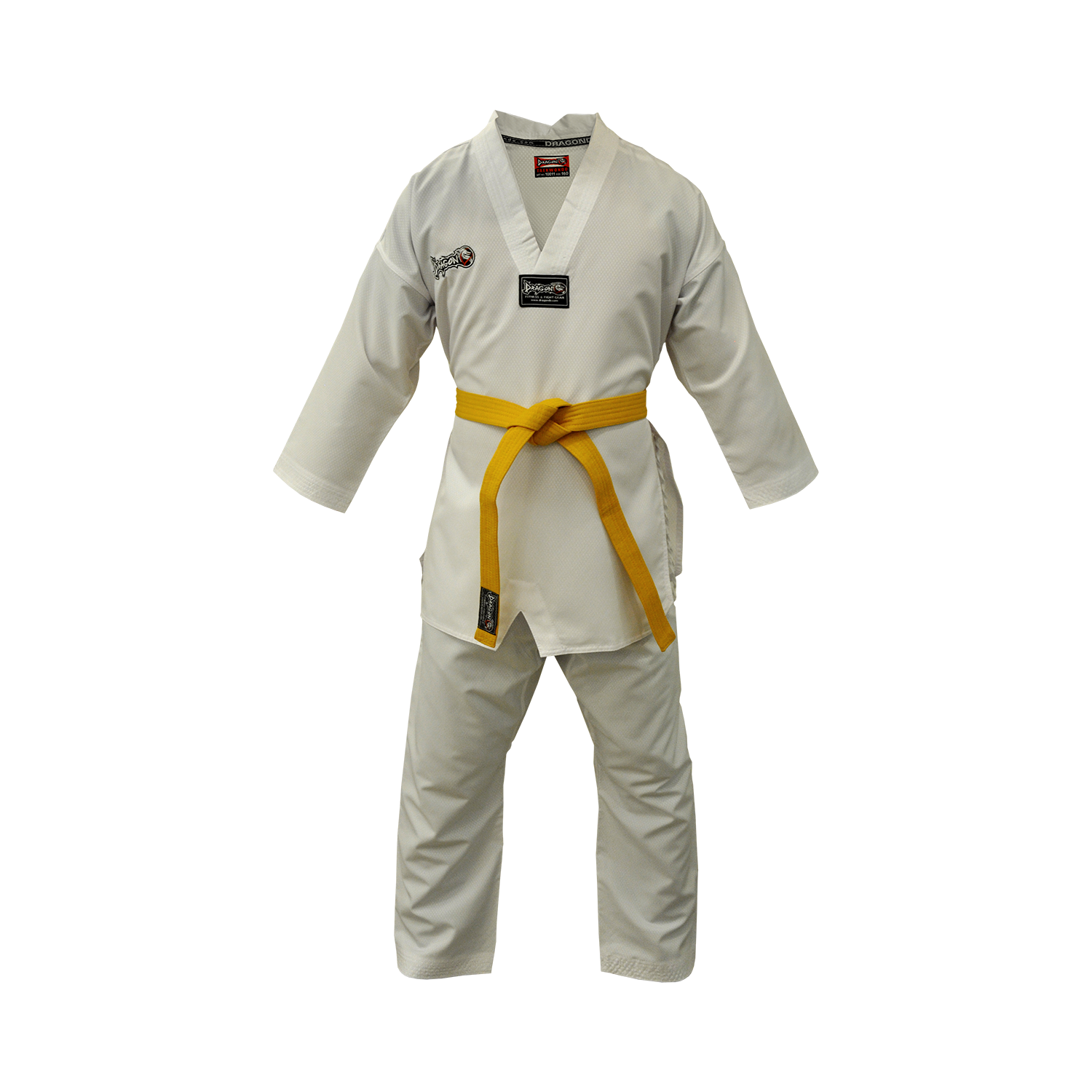 DragonDo 10011 Beyaz Yaka Taekwondo Elbisesi Taekwondo Dobok