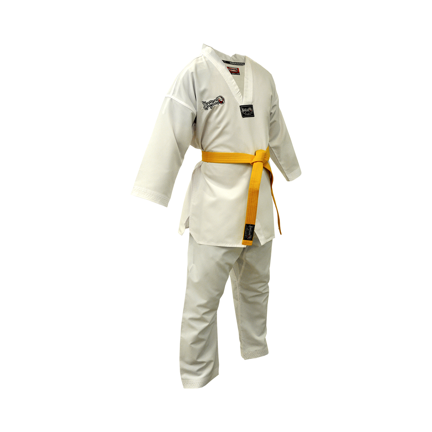 DragonDo 10011 Beyaz Yaka Taekwondo Elbisesi Taekwondo Dobok