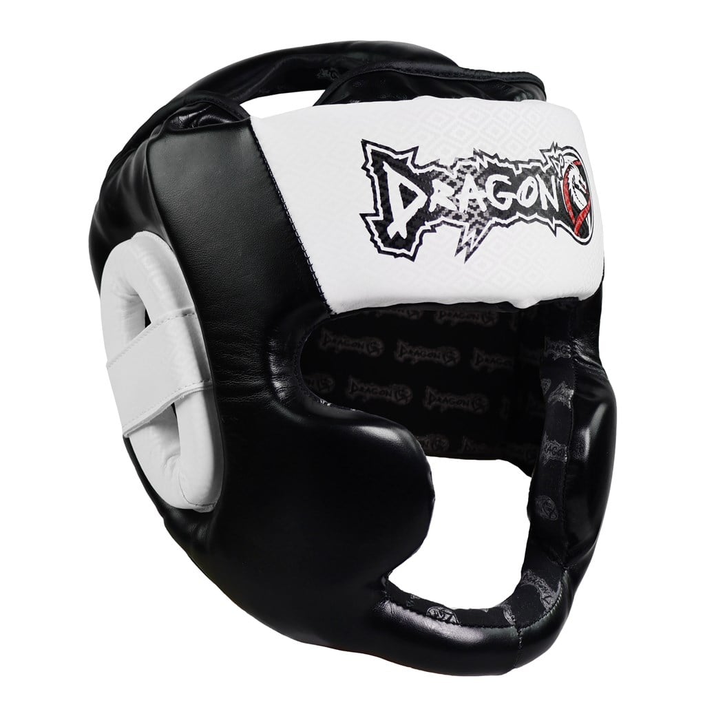 DragonDo 11745-P Yanakları Kapalı Kask Muay Thai, Kick Boks Kaskı 