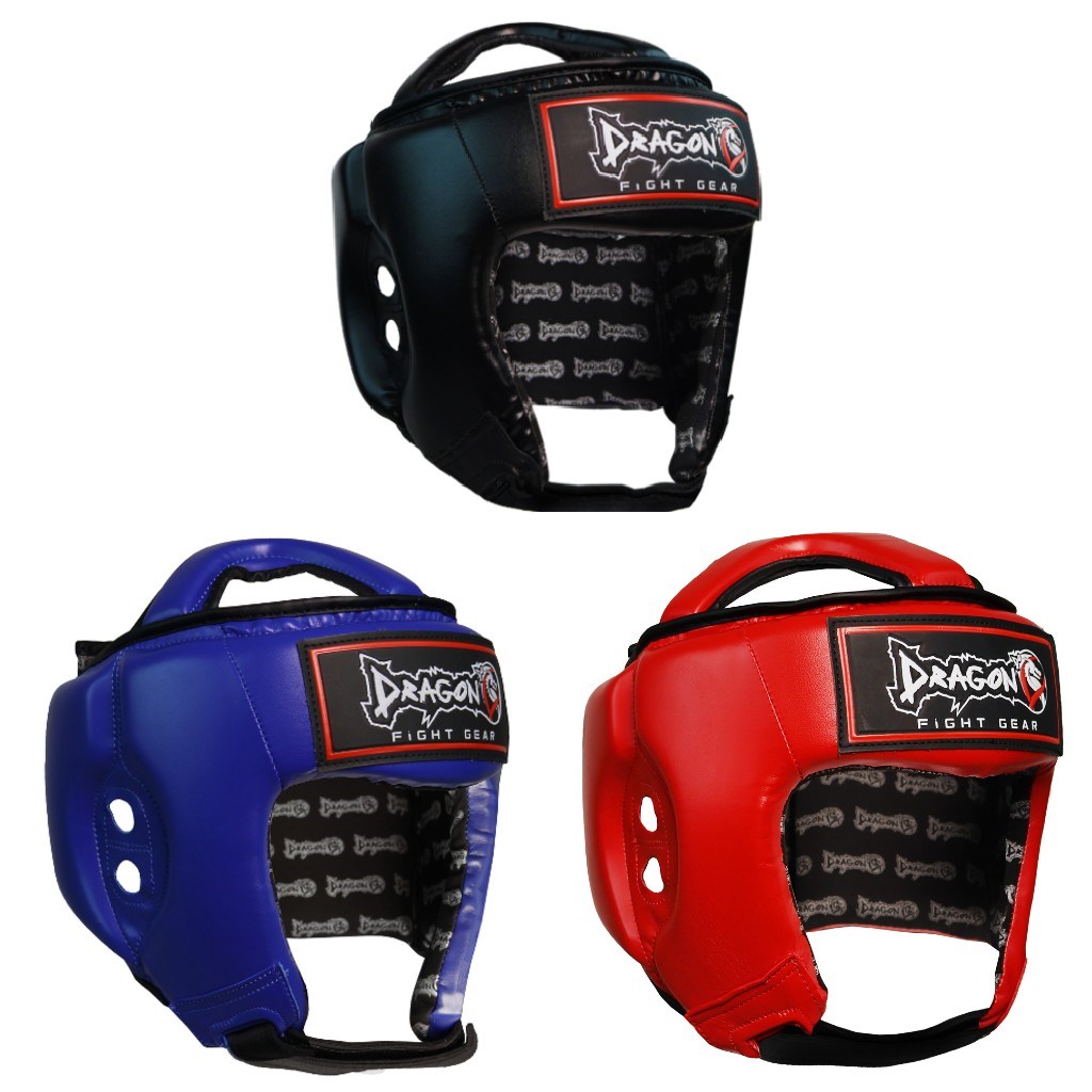 DragonDo 11785 Üstü Kapalı Kask Kick Boks Muaytahi Kaskı