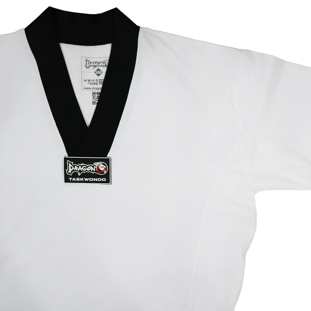 DragonDo 13121 Pro Siyah Yaka Taekwondo Elbisesi