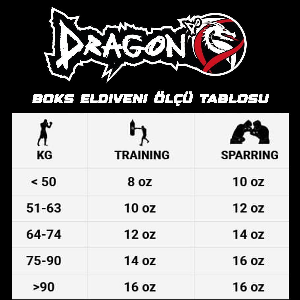 DragonDo 30128-P Yakuza JR Boks Eldiveni 8 oz Çocuk Boks Eldiveni