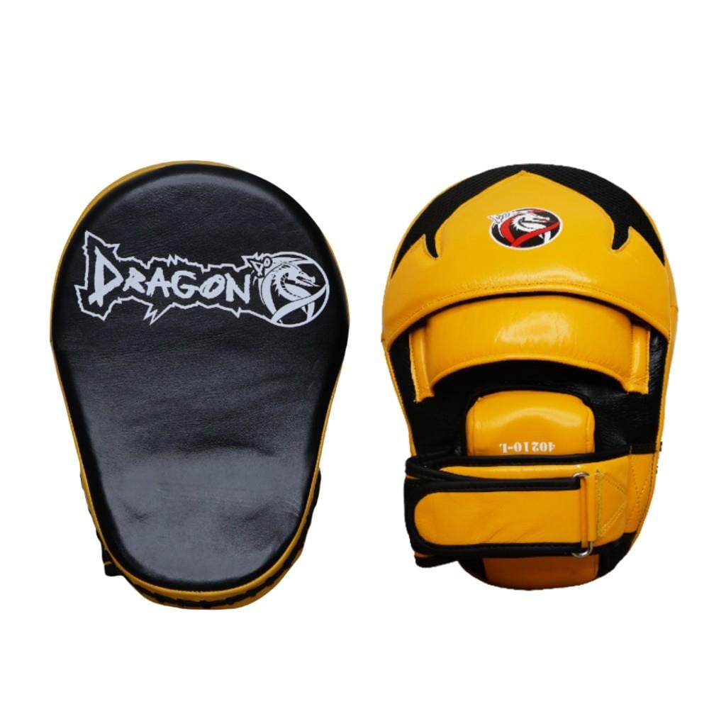 DragonDo 40210-L Hakiki Deri Ellik Kick Boks Lapa - Çift