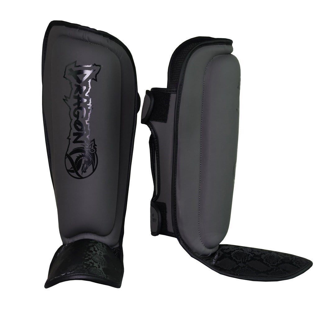 DragonDo 40709-P Daytona Kaval Ayak Koruyucu Siyah Kick Boks Kaval Koruyucu