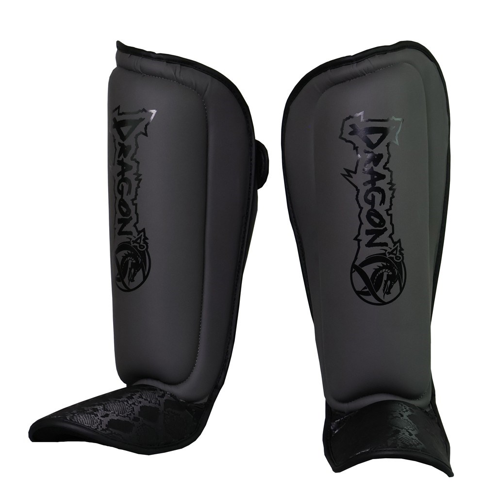 DragonDo 40709-P Daytona Kaval Ayak Koruyucu Siyah Kick Boks Kaval Koruyucu