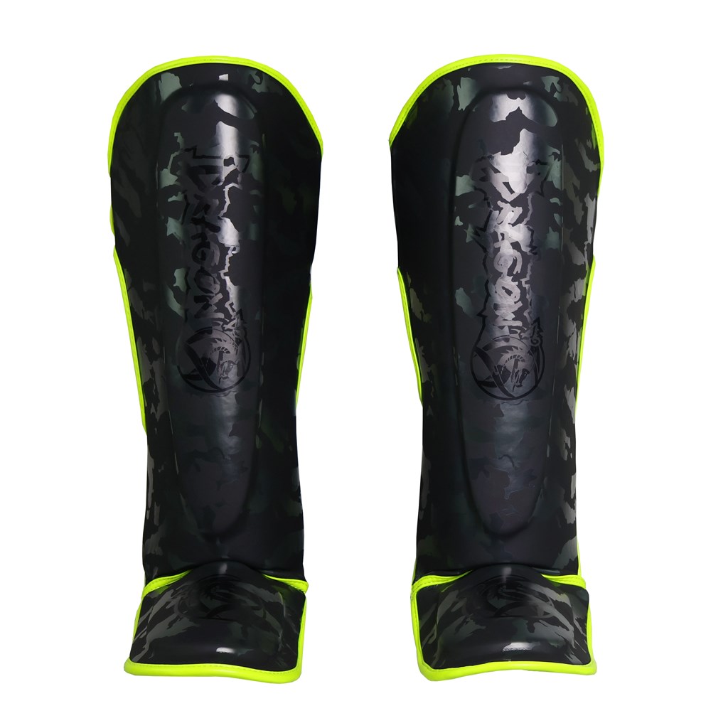DragonDo 40711-P Camo II Kamuflaj Kaval Ayak Koruyucu Kick Boks Muay Thai Kaval Koruyucu