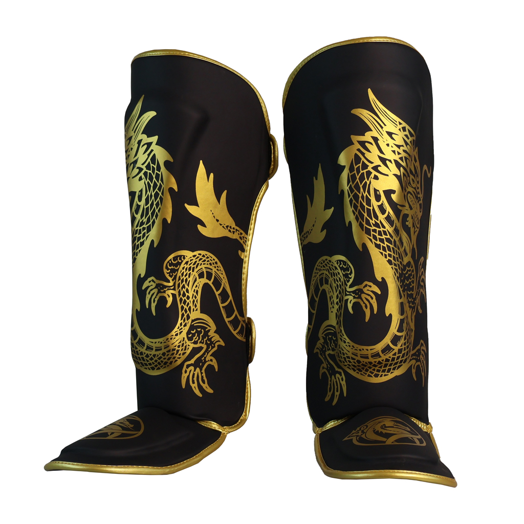 DragonDo 40712-P Gold Fury Kaval Ayak Koruyucu Kick Boks Kaval Koruyucu