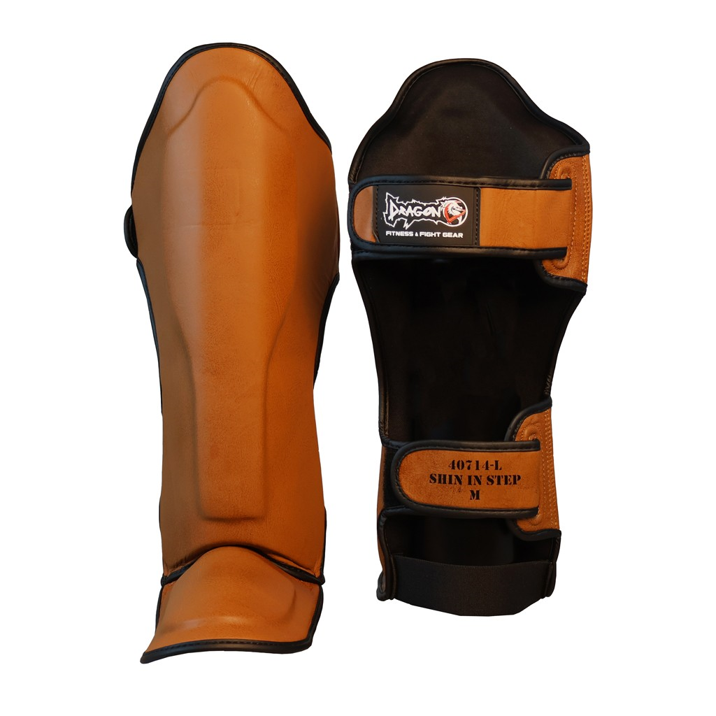 DragonDo 40714-L Obsolete Hakiki Deri Kaval Ayak Koruyucu Kick Boks Kaval Koruyucu