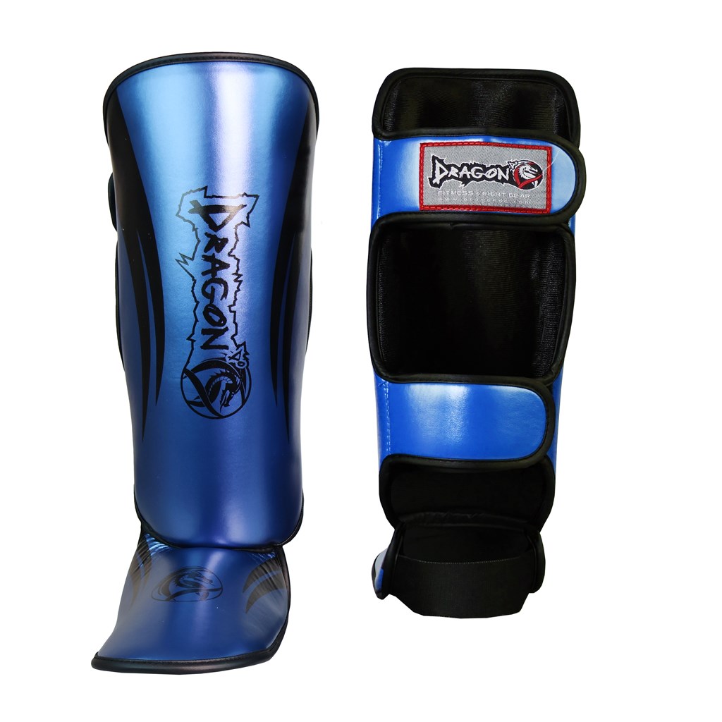 DragonDo 40716-P Kaval Ayak Koruyucu Mavi Kick Boks Kaval Koruyucu