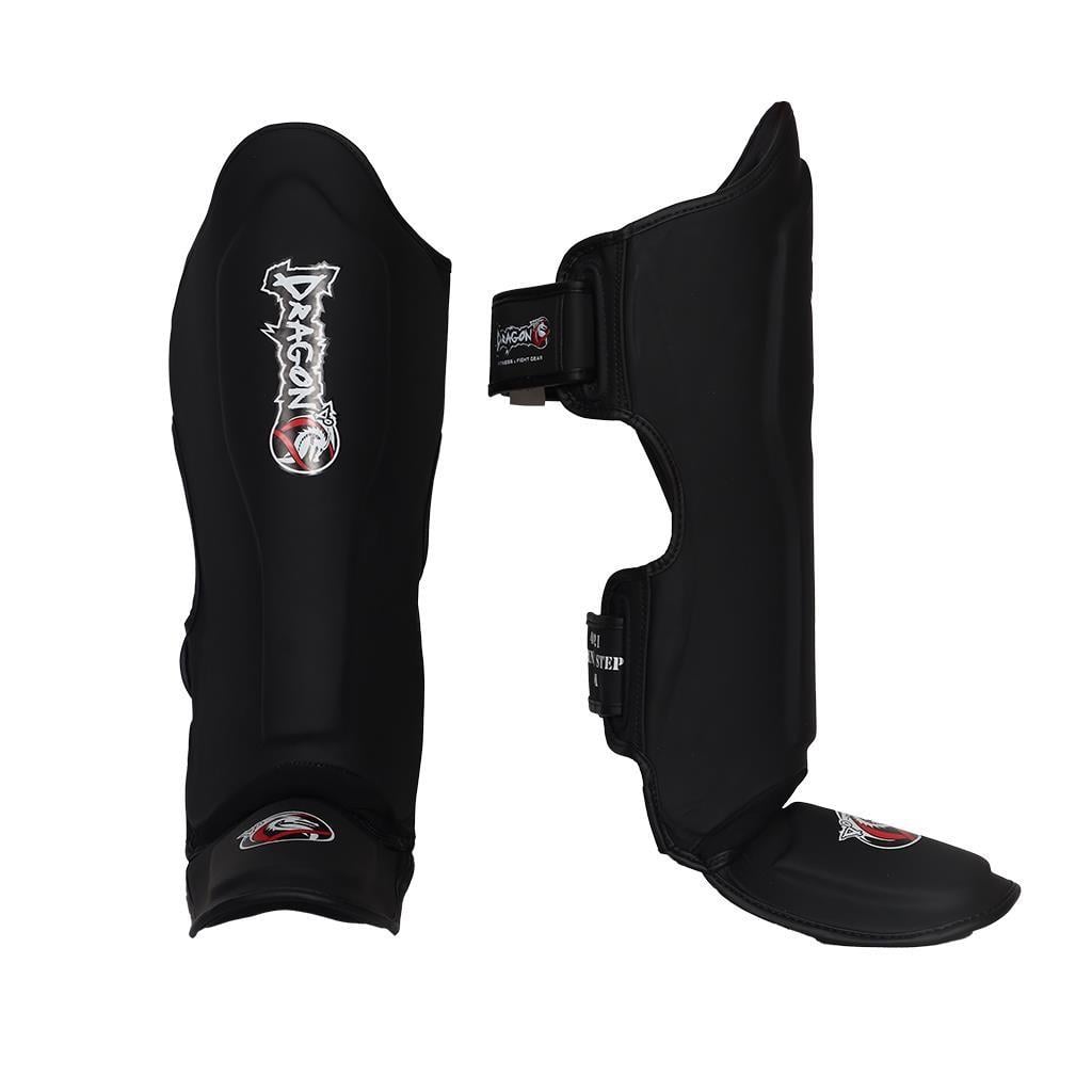 DragonDo 40721-P Muaythai Kaval Ayak Koruyucu 0825 Siyah Kick Boks Kaval Koruyucu