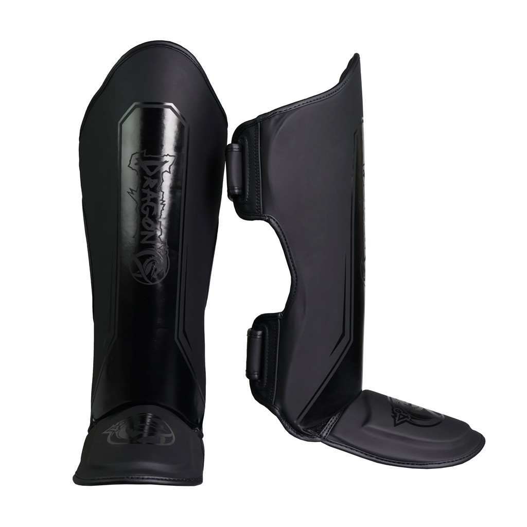 DragonDo 40722-P Legacy II Kaval Ayak Koruyucu Siyah Kick Boks Kaval Koruyucu