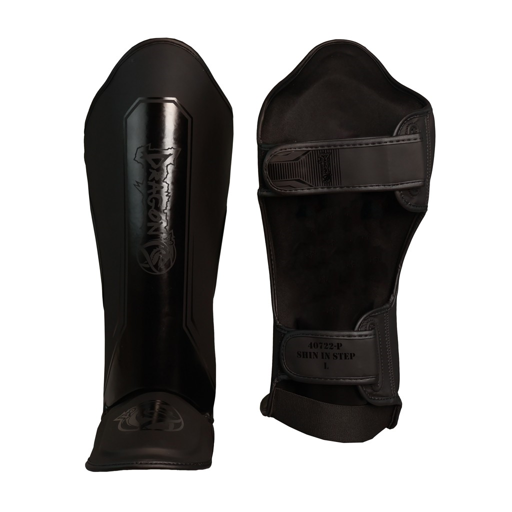 DragonDo 40722-P Legacy II Kaval Ayak Koruyucu Siyah Kick Boks Kaval Koruyucu