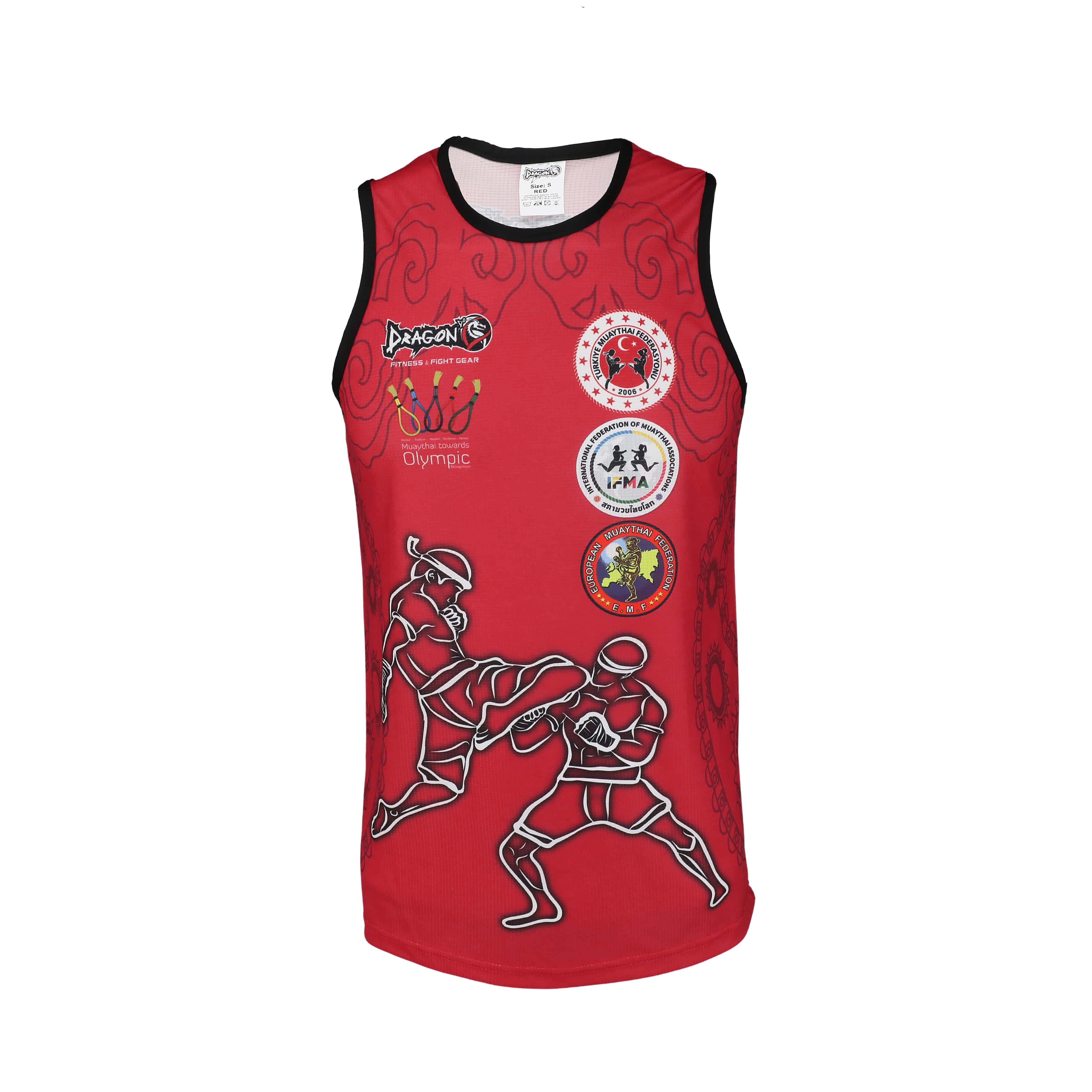 DragonDo 45759 Dijital Baskılı Muaythai Atleti