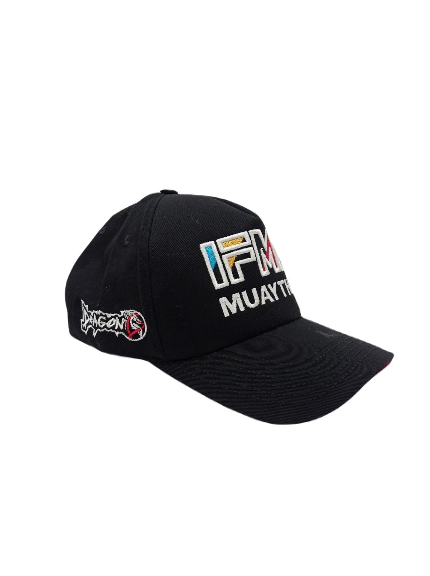 DragonDo 50325AC Şapka IFMA Logo Nakışlı Muaythai Şapka